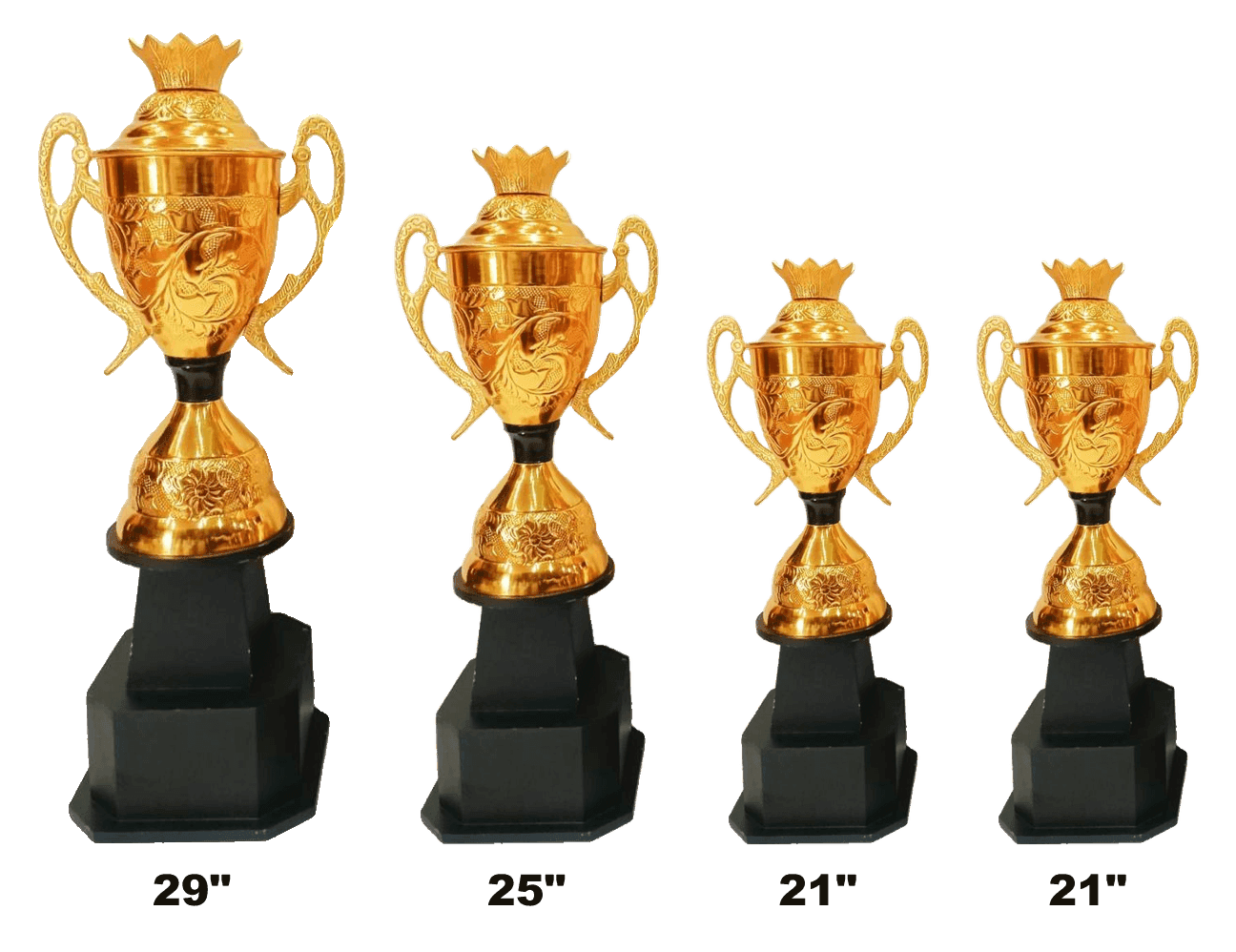 Engraved Crown Cup 1002 - Metal Trophies