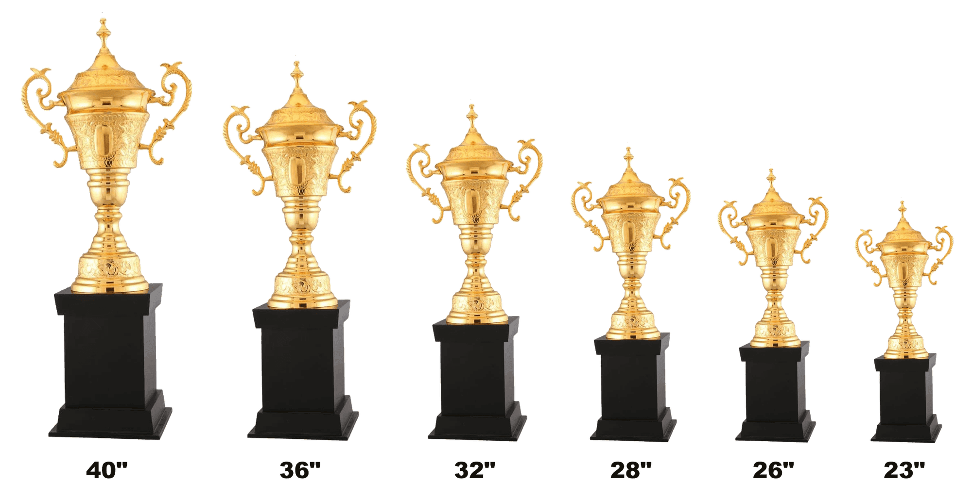 Gold Royal Cup - Metal Trophies